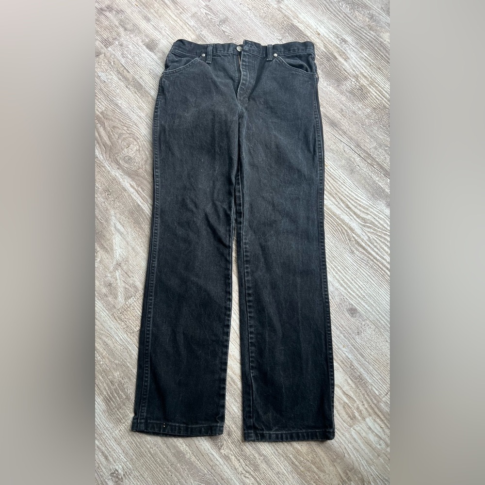 Wrangler Black Jeans Size: 32x30
